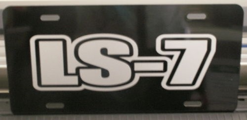 Engine sze license plate - ls-7,