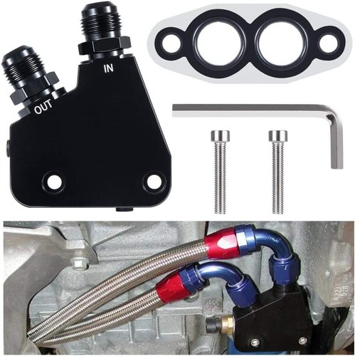 Engine oil cooler adapter kit - engine,